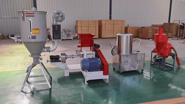 Tilapia fish feed extruders factory in Saudi Arabia